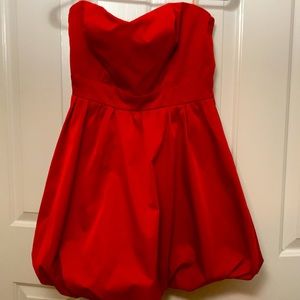 red party dress